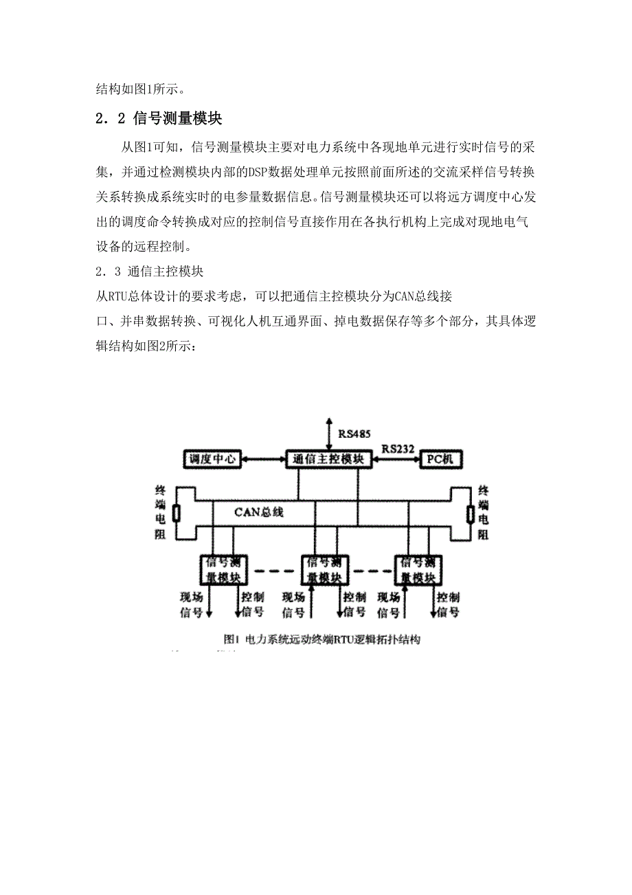 浅谈电力系统远动终端RTU方案的设计2_第3页