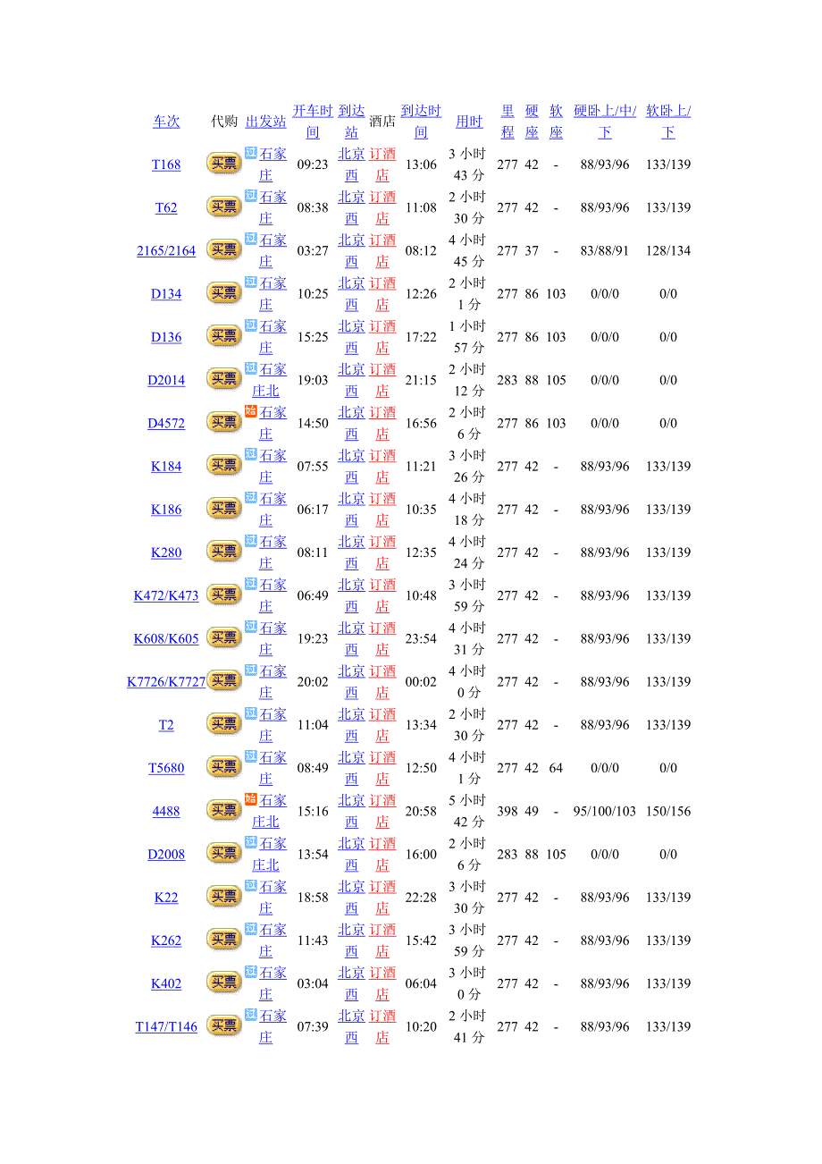 石家庄到北京的火车车次_第2页