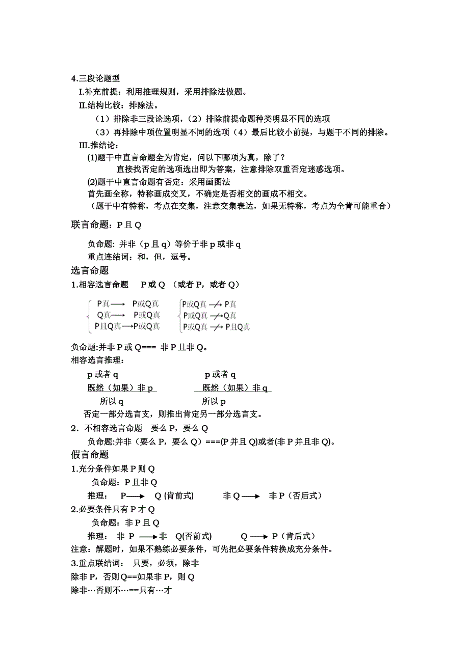 逻辑必记考点-史先进_第2页