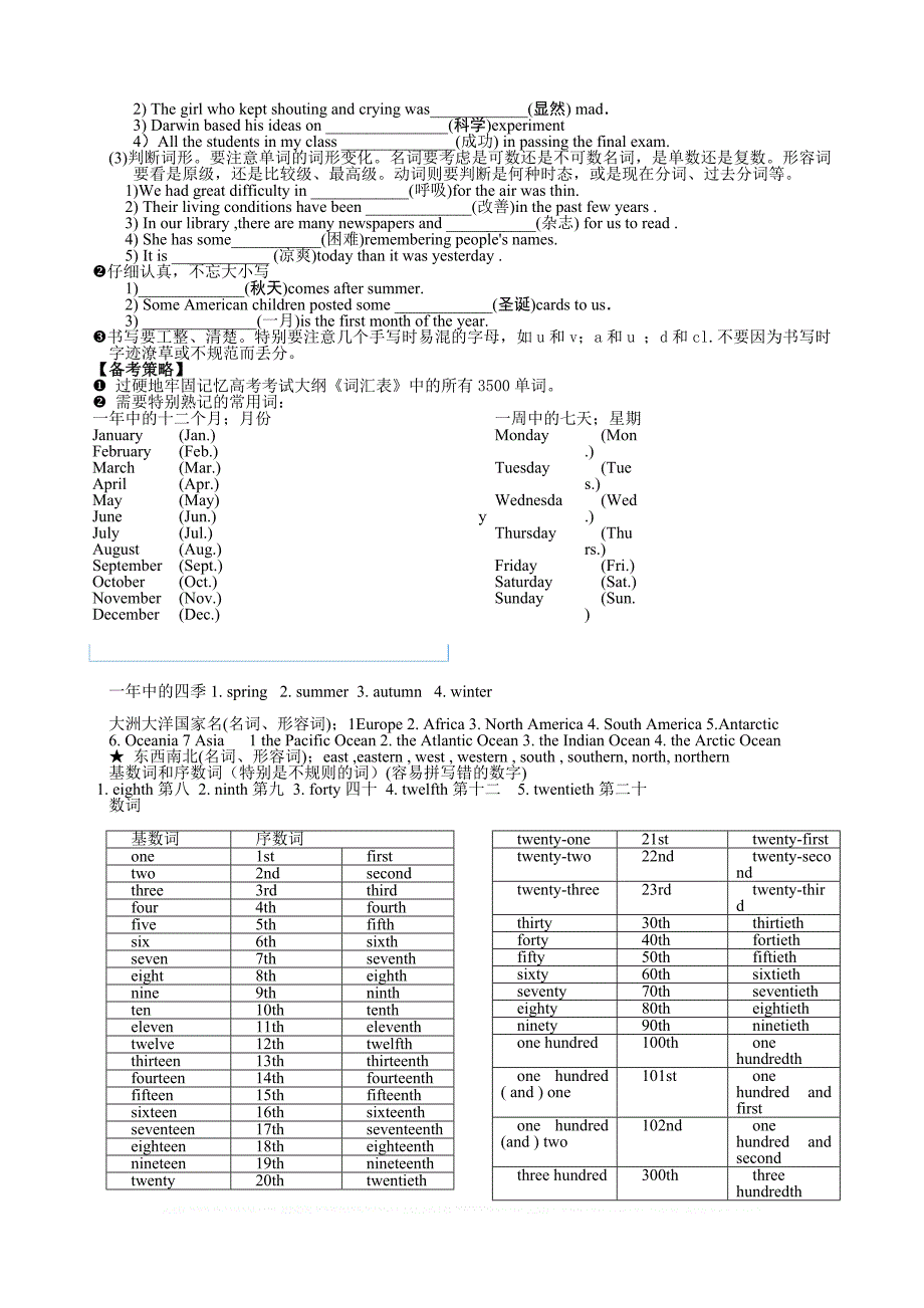 2009年高考英语单词拼写专题辅导_第2页