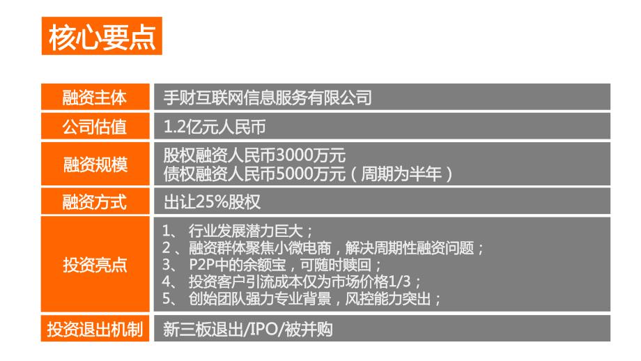 广州手财P2P平台商业计划书_第2页