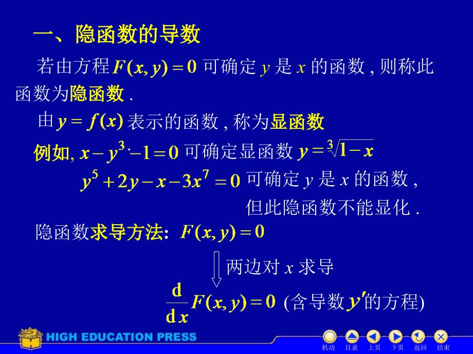 隐函数与参数方程求导_第2页