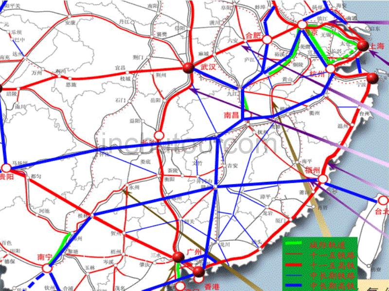 最新国家中长期高铁规划图2020年(详细)_第5页