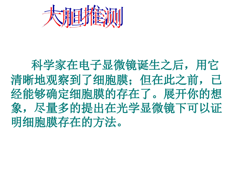 新课程生物优质课比赛课件细胞膜——系统的边界_第4页