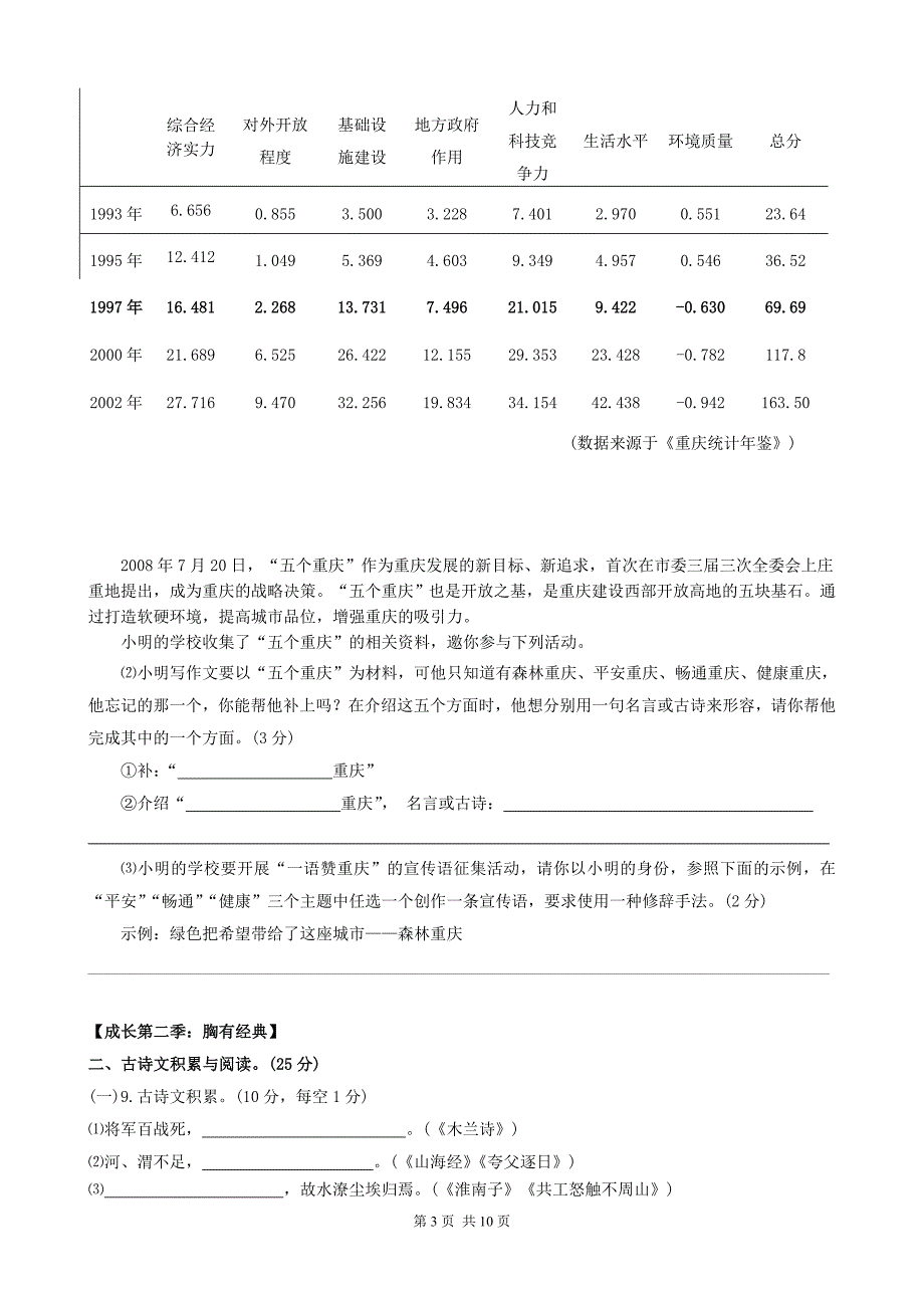 初一下期期末考试——语文_第3页