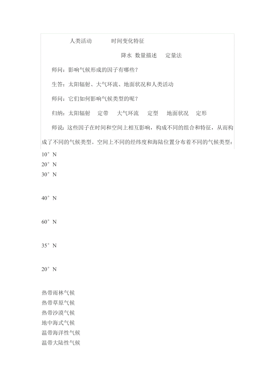 高三地理专题教学设计的感悟——《气候类型的判断方法》案例分析_第2页