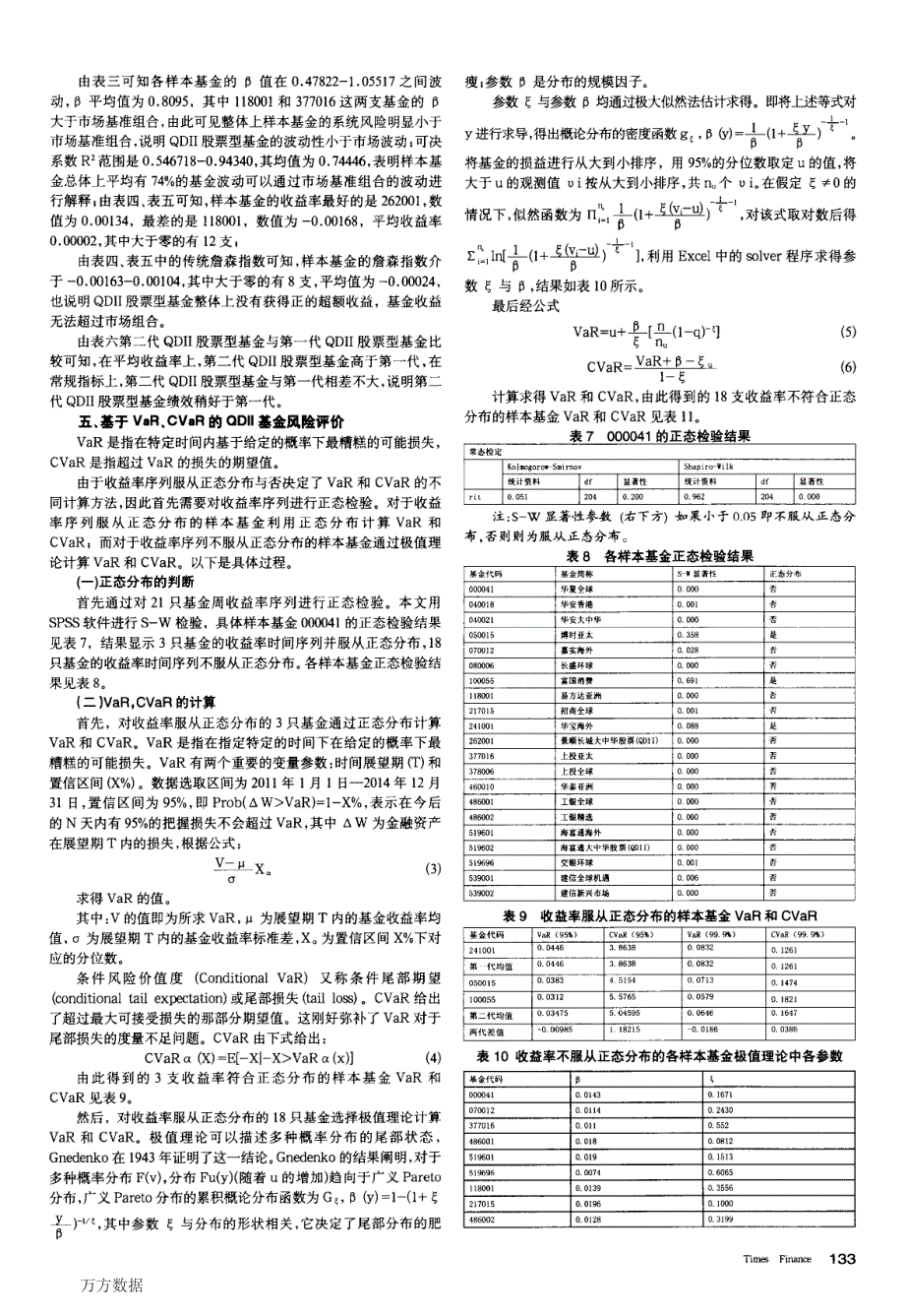 基于VaR_CVaR的股票型QDII基金评价_第3页