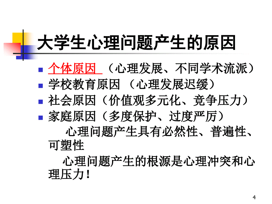 大学生常见心理问题的识别和处理_第4页