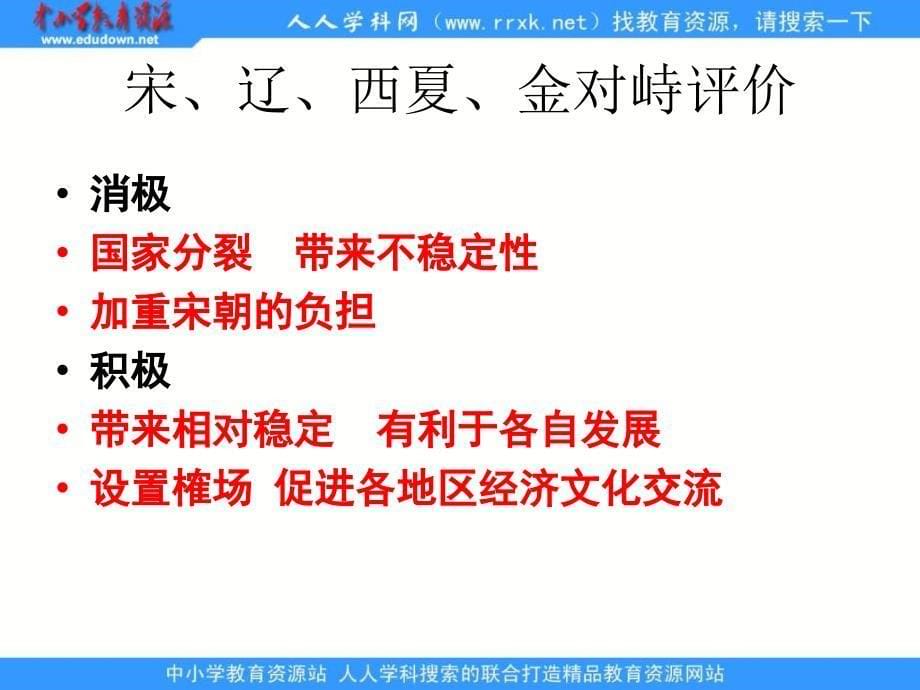 杨浦高级中学《多民族政权的并立》课件_第5页