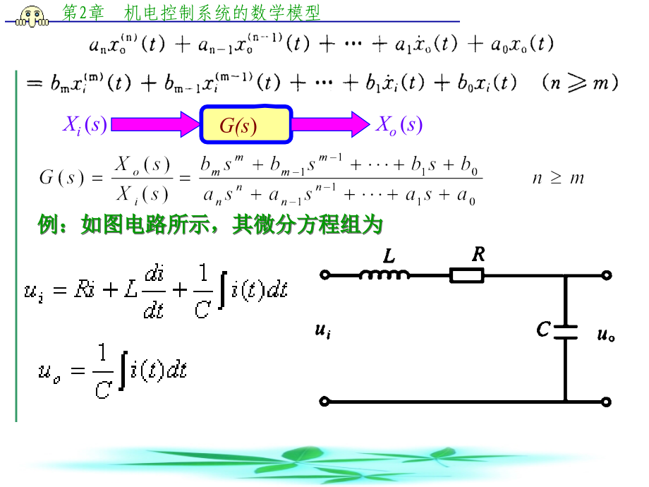 机电控制系统的数学模型1_第3页