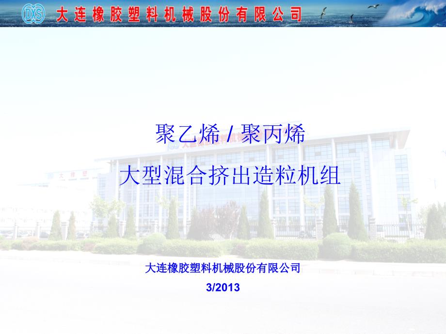 大橡塑的挤出造粒机组1_第1页