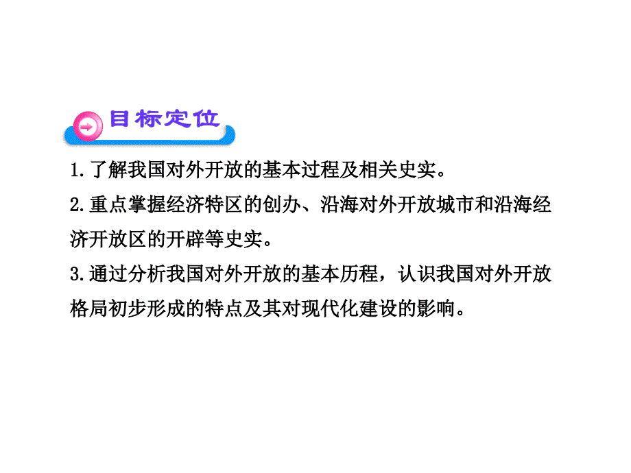 2013人教版必修2第13课《对外开放格局的初步形成》课件3_第4页