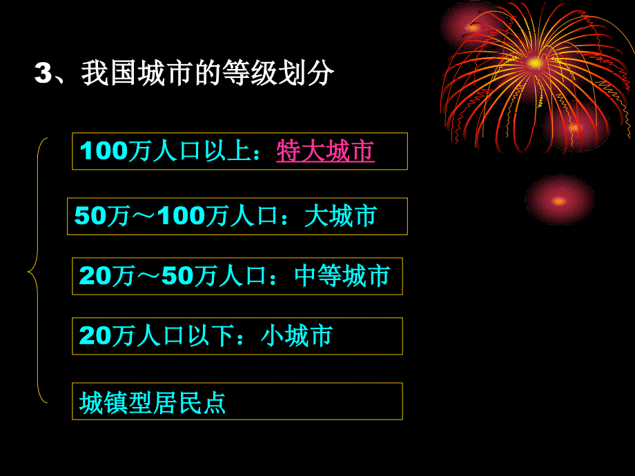 2013人教版必修二《不同等级城市的服务功能》课件_第3页