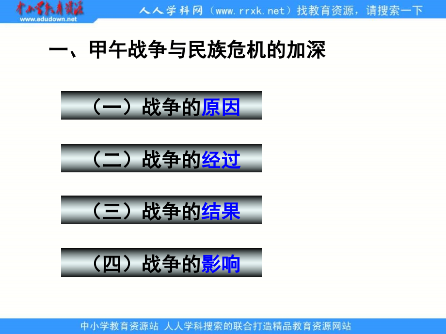 2013岳麓版必修1《从甲午中日战争到八国联军侵华》课件_第4页