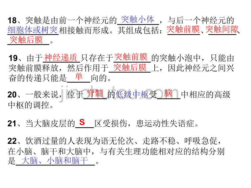 生物基本知识背记检查清单_第4页