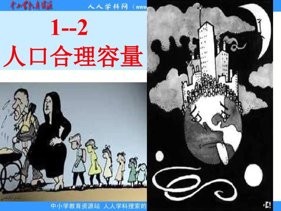 湘教版地理必修2《人口合理容量》课件2_第1页