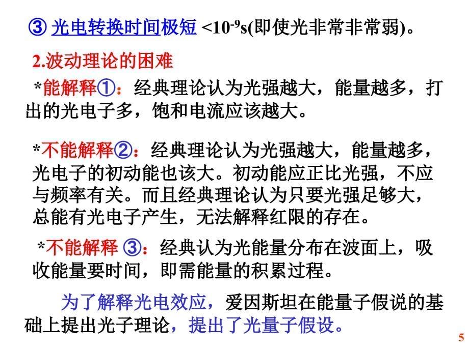 大学物理量子力学初步02光电效应和康普顿效应_第5页