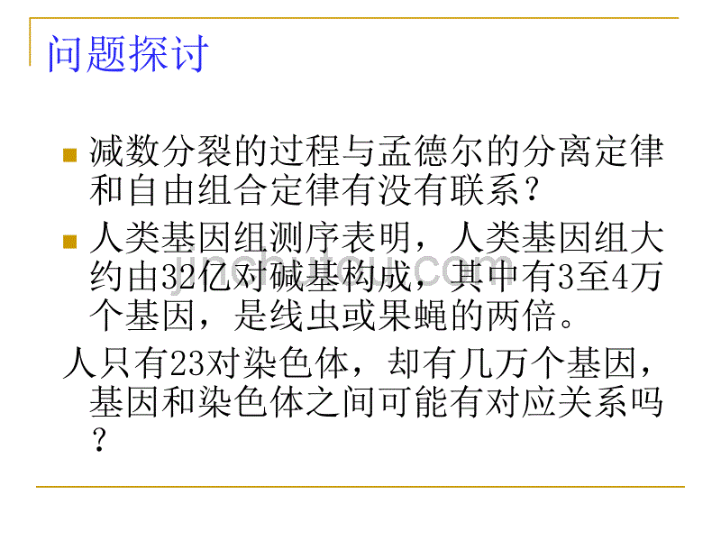 人教版教学课件广东省广州市高二生物《基因在染色体上》课件_第2页