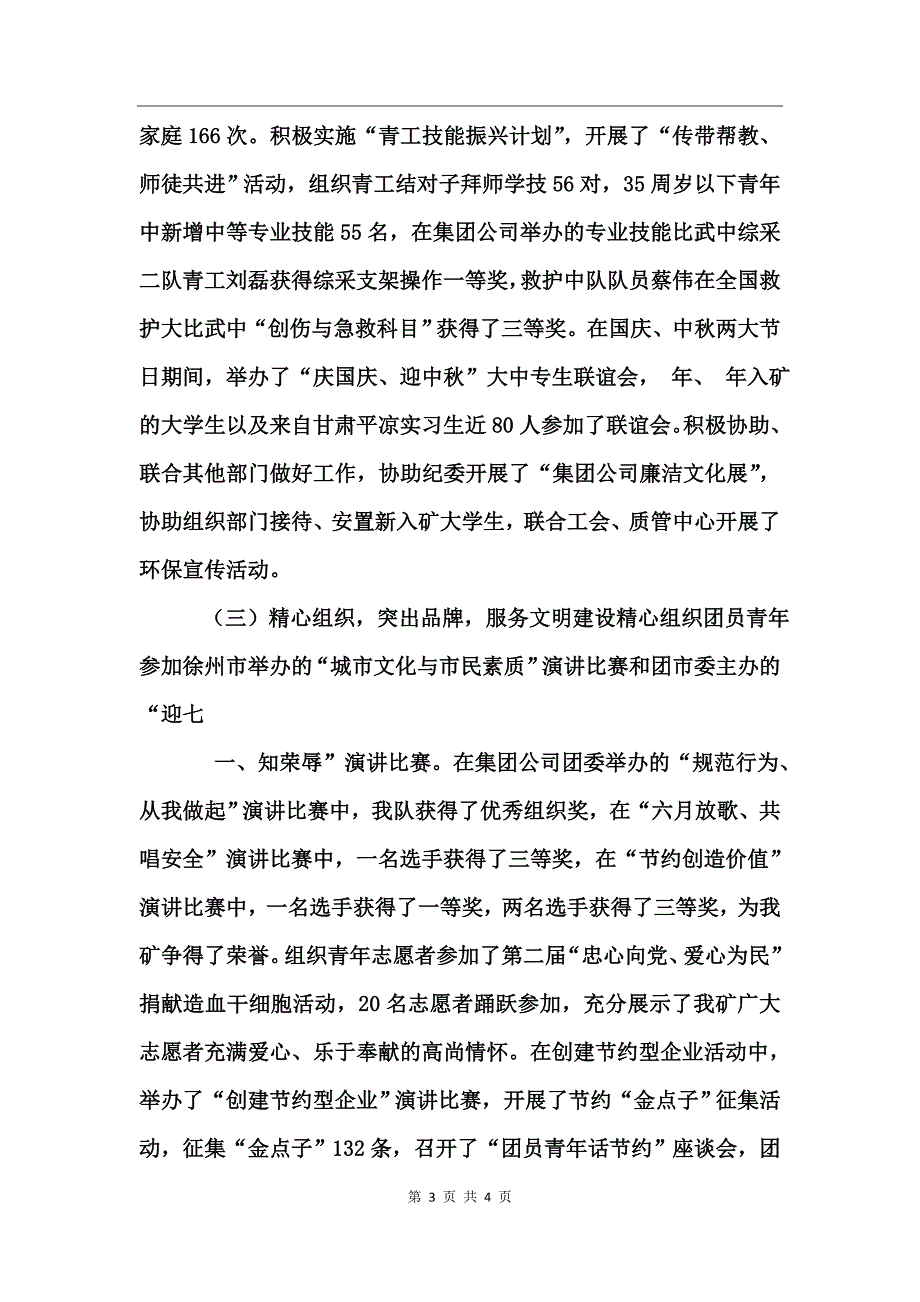 共青团规范教育年终总结_第3页