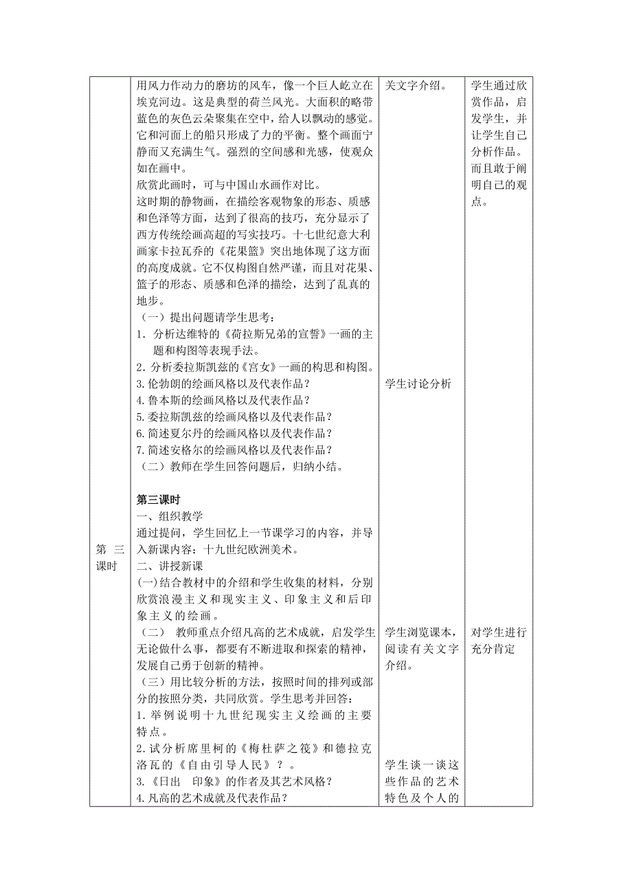 九年级美术下册全套教案_第4页