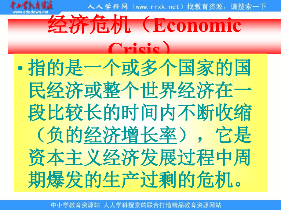 2013课标实验版选修3《1929～1933年资本主义经济危机》课件1_第2页