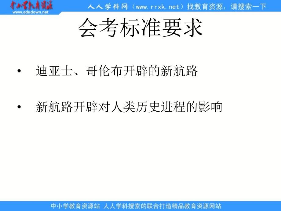 人民版历史必修2《走向世界的资本主义市场》课件1_第3页