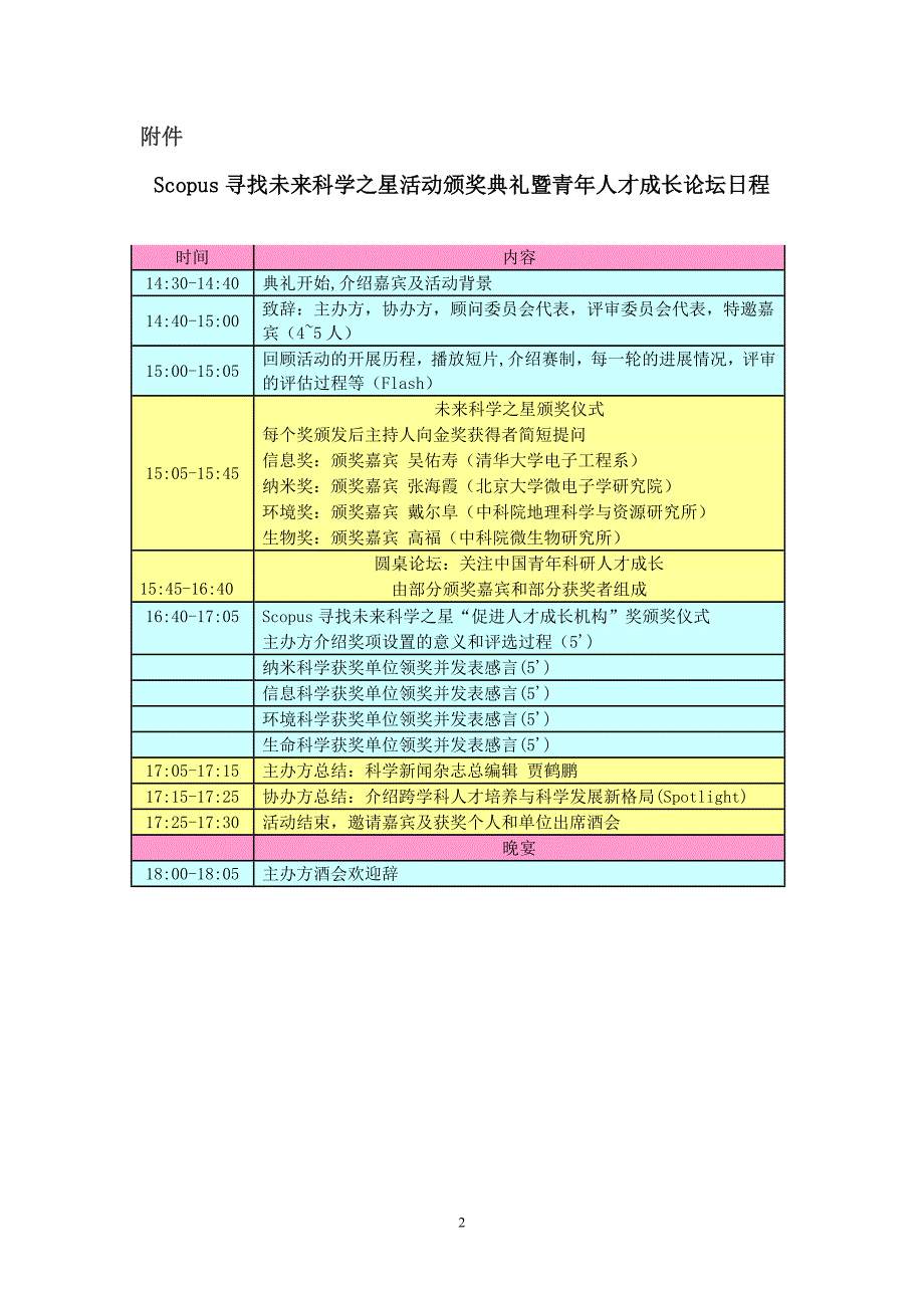 参加寻找未来科学之星颁奖典礼_第2页