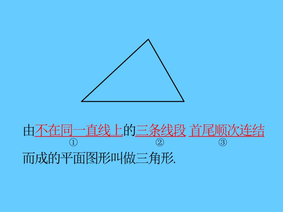 如图是用三根细棍组成的图形其中符合三角形概念的图_第2页