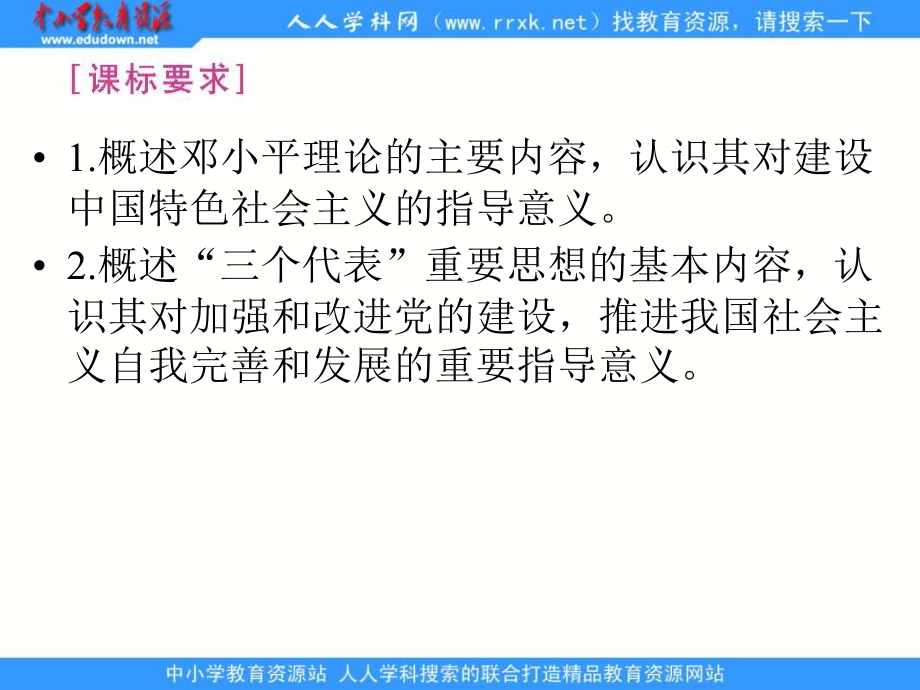 岳麓版历史必修3《社会主义建设的思想指南》课件之二_第3页