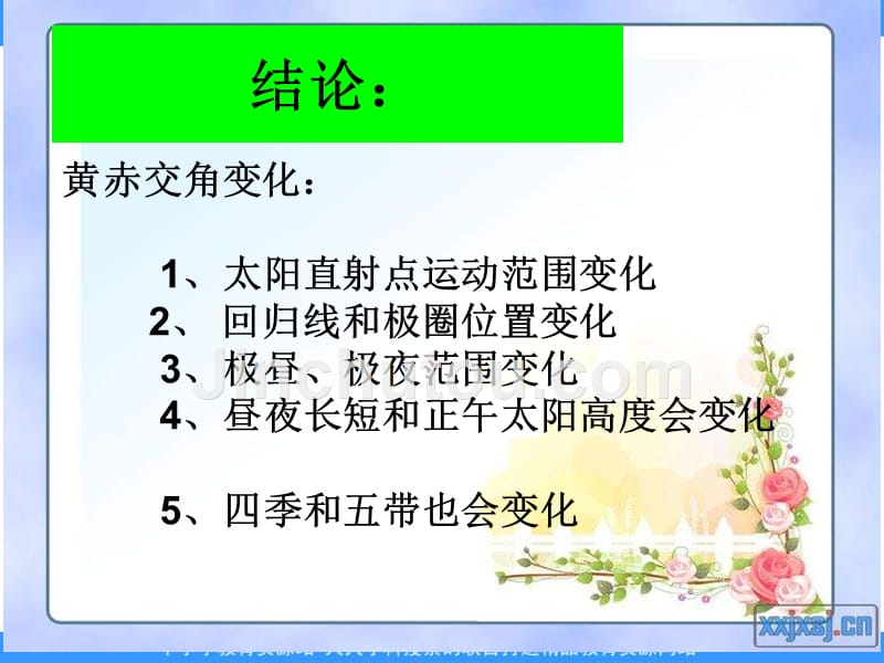 齐河第一中学《地球的运动》课件_第4页