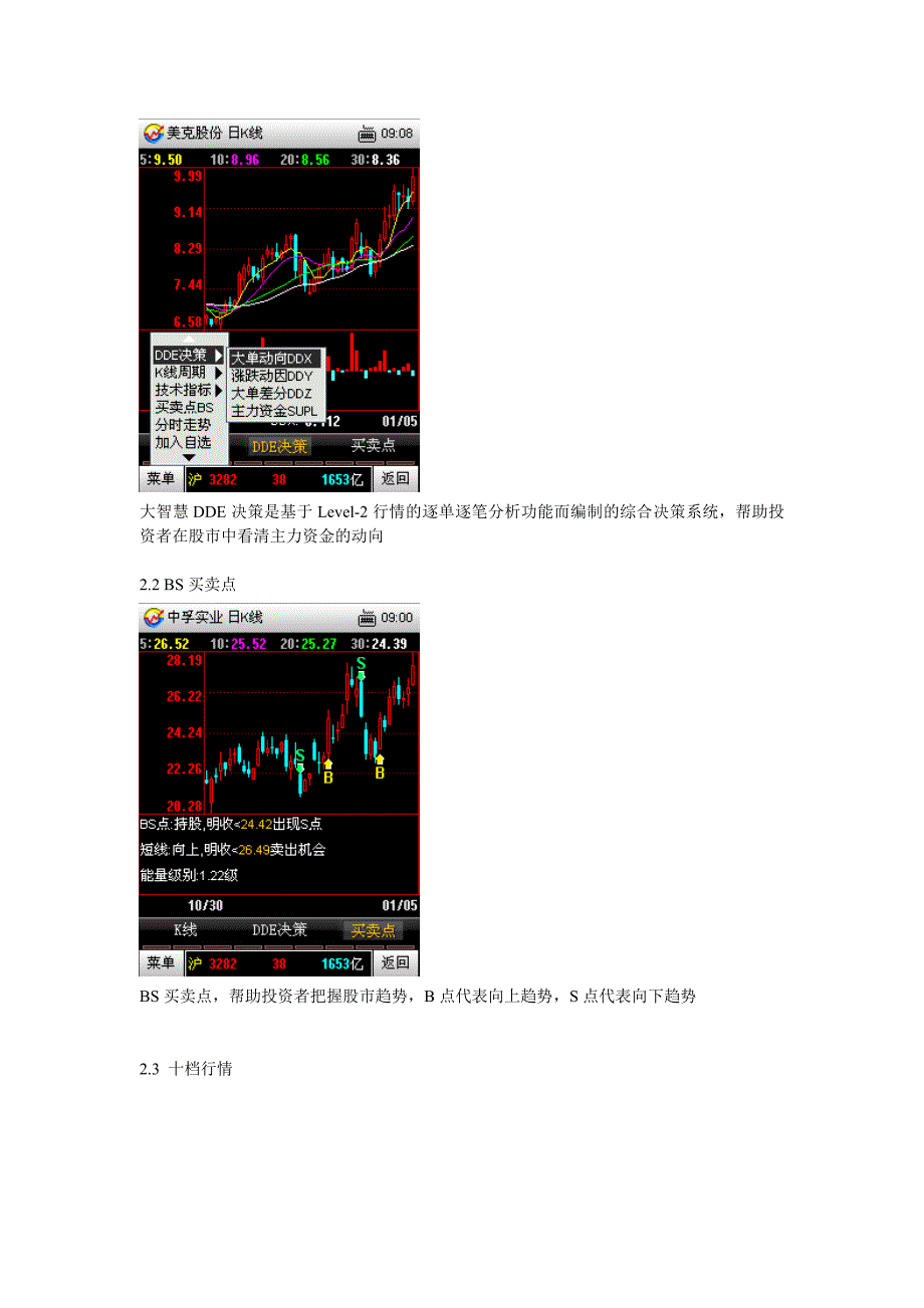 大智慧超赢专业手机版使用说明_第3页