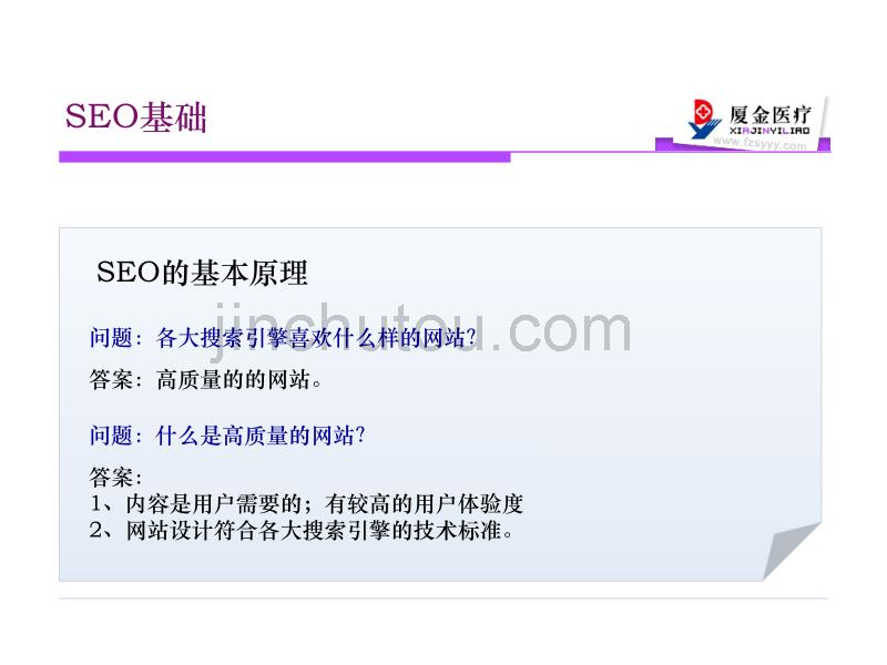 福州整形医院SEO基础培训_第4页