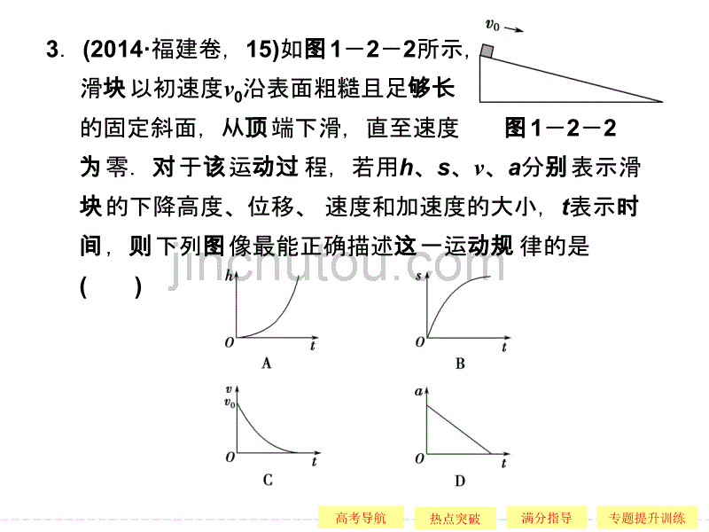 高三物理二轮专题复习力与物体的直线运动_第5页