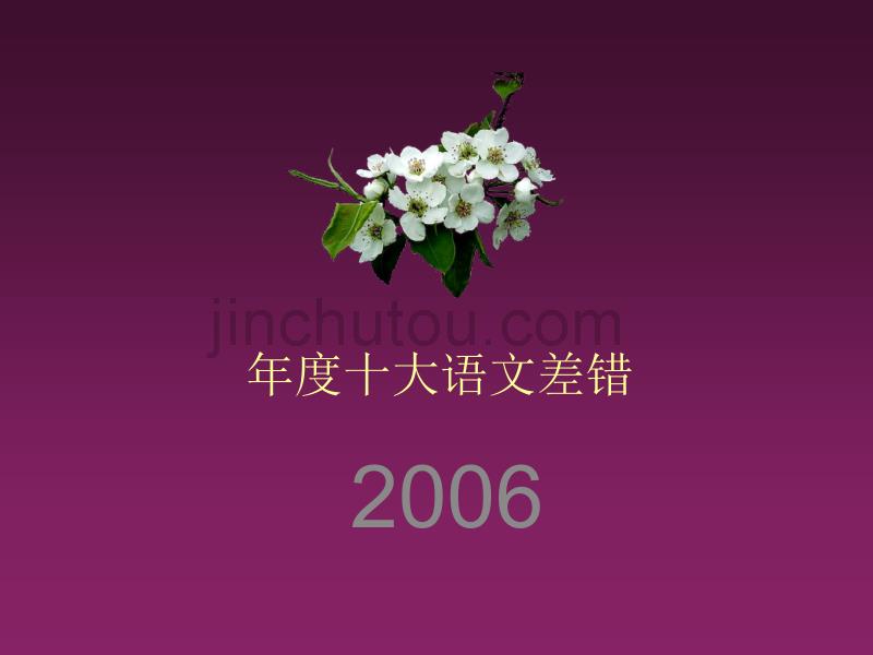 年度十大语文差错(2006-2012)_第2页