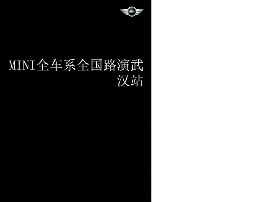 MINI “光棍节营销方案”_第1页