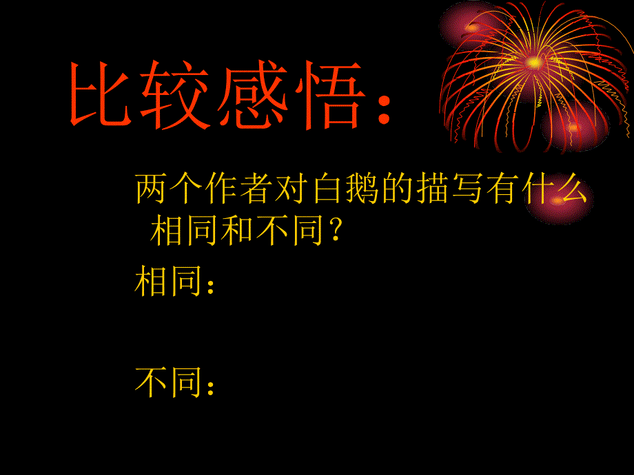 人教版四年级语文上册《白公鹅》PPT课件_第3页