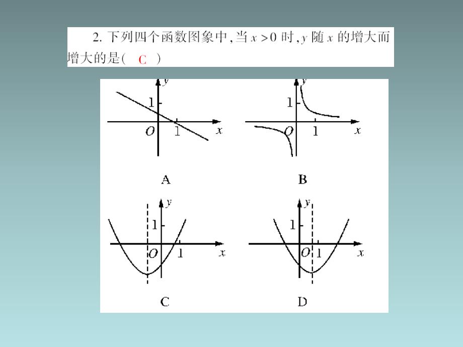 数学《用三种方式表示二次函数》课件(北师大版九年级下)_第3页