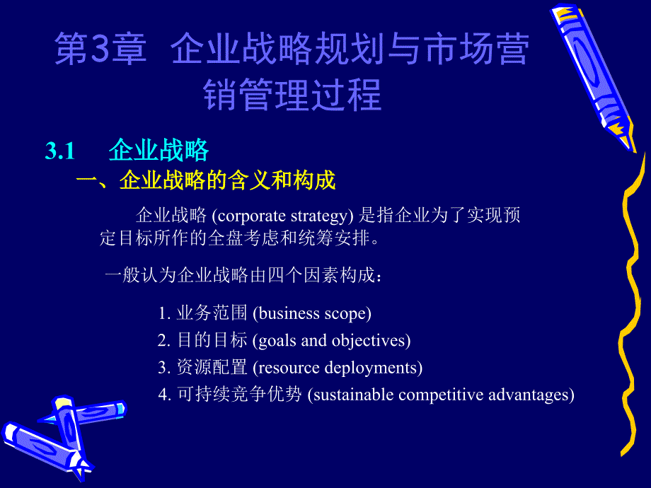 企业的战略规划和营销管理(超全)_第1页