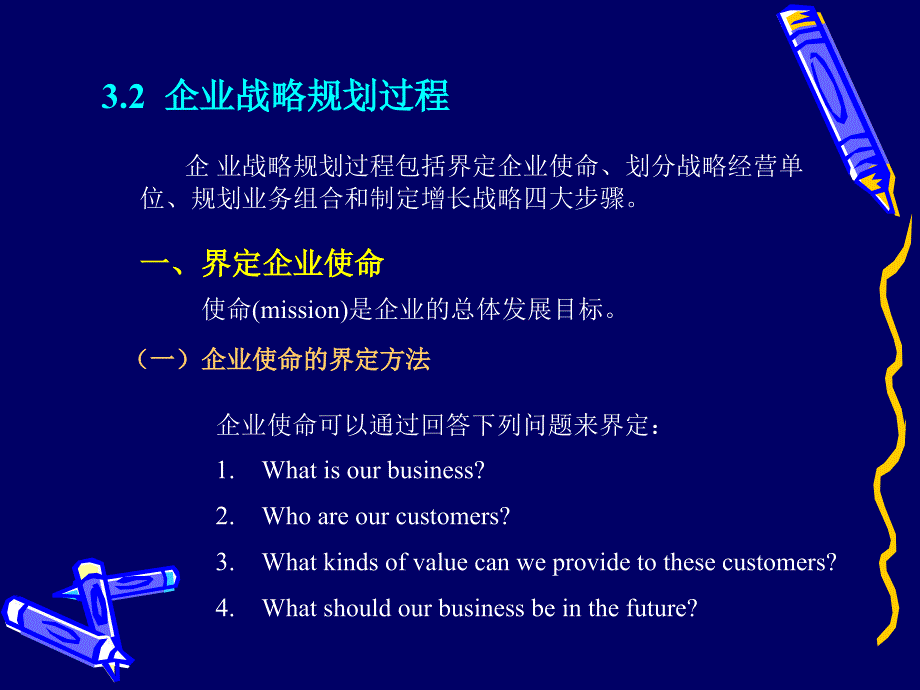 企业的战略规划和营销管理(超全)_第3页