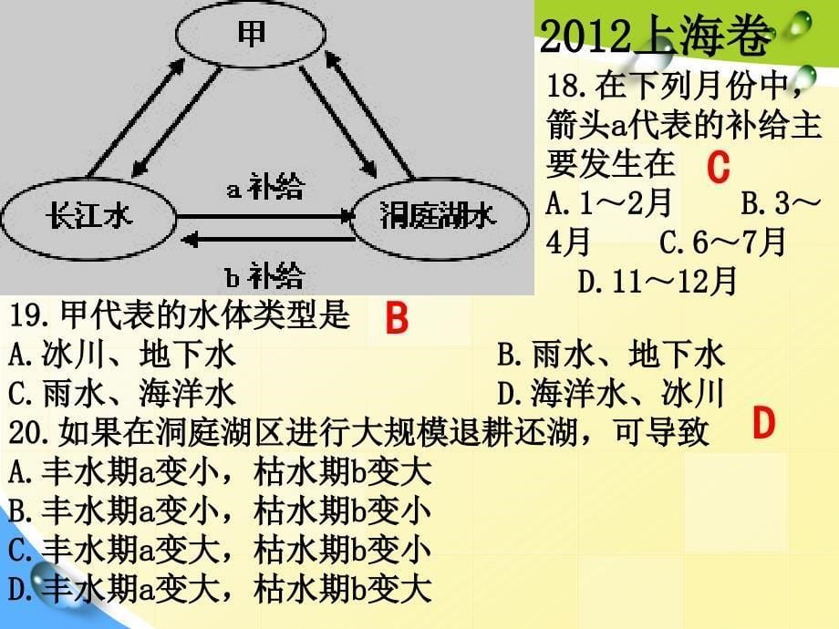 高三二轮水体运动典型高考题例析_第5页