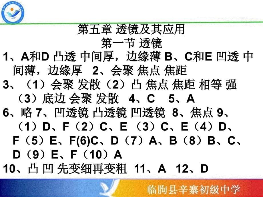 新人教版八年级上学期物理配套练习册参考答案_第5页