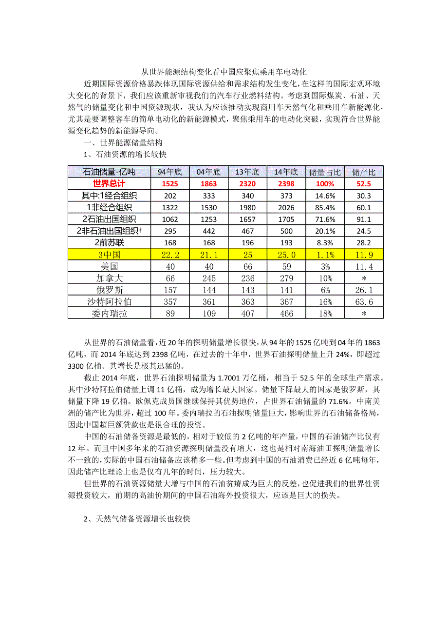 从世界能源结构变化看中国新能源发展方向_第1页