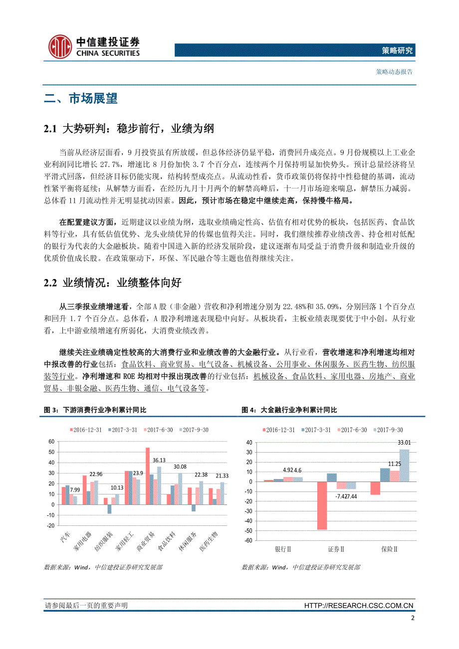 11月行业配置报告：稳步前行，业绩为纲_第4页