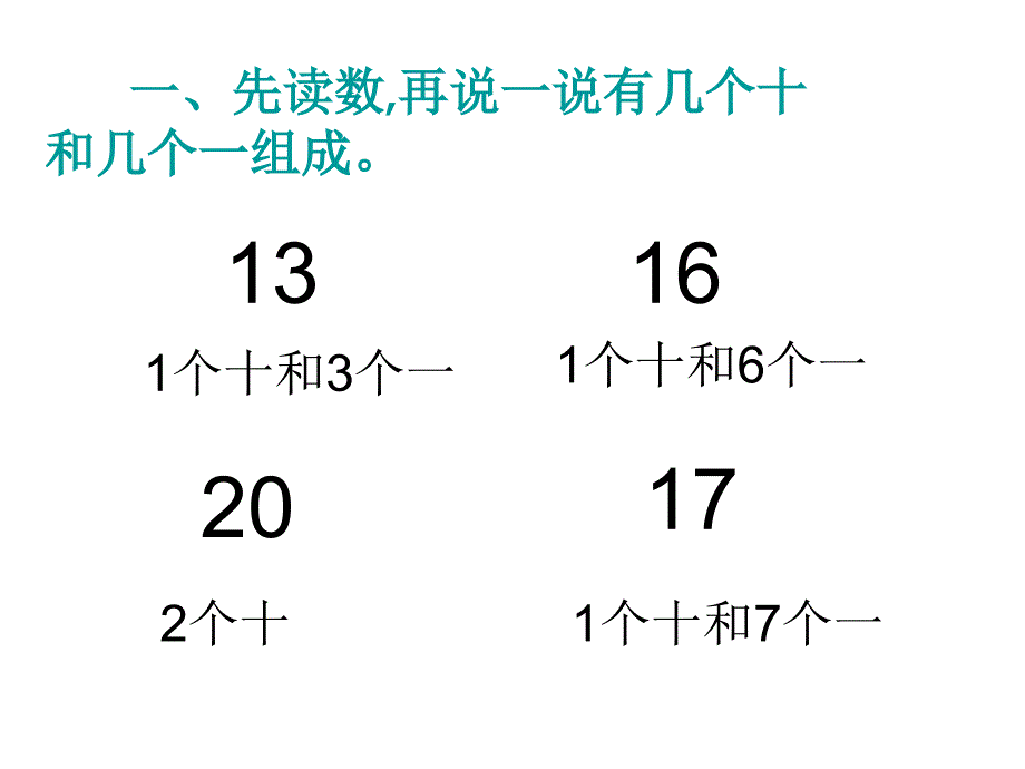 10加几和相应的减法练习课PPT课件_第2页