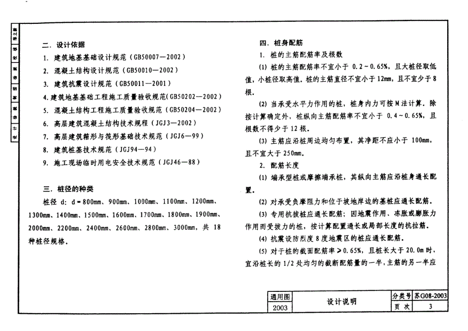 苏G08-2003人工挖孔灌注桩_第4页