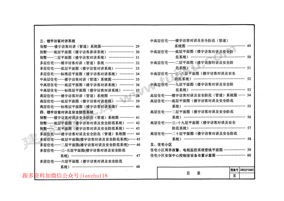 2002沪D603 住宅弱电设计标准图_第2页