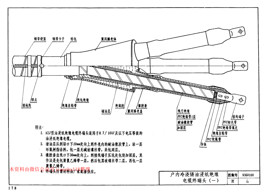 93SD168 电力电缆终端头及接头_第4页