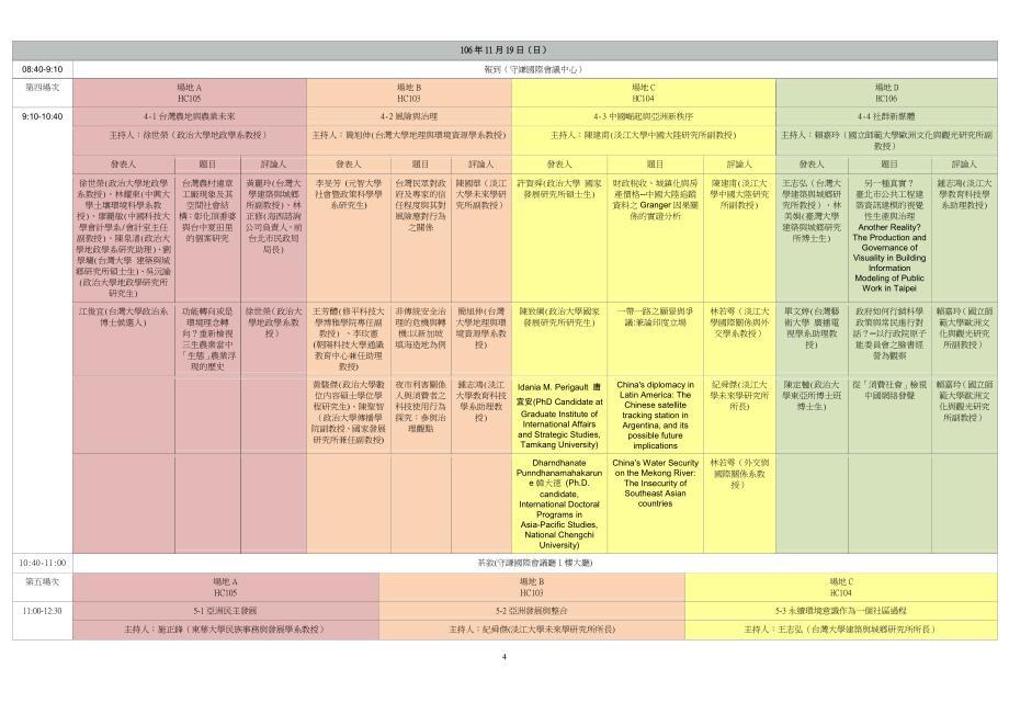 第九届发展研究年会暨未来前瞻国际学术研讨会亚洲2050_第4页