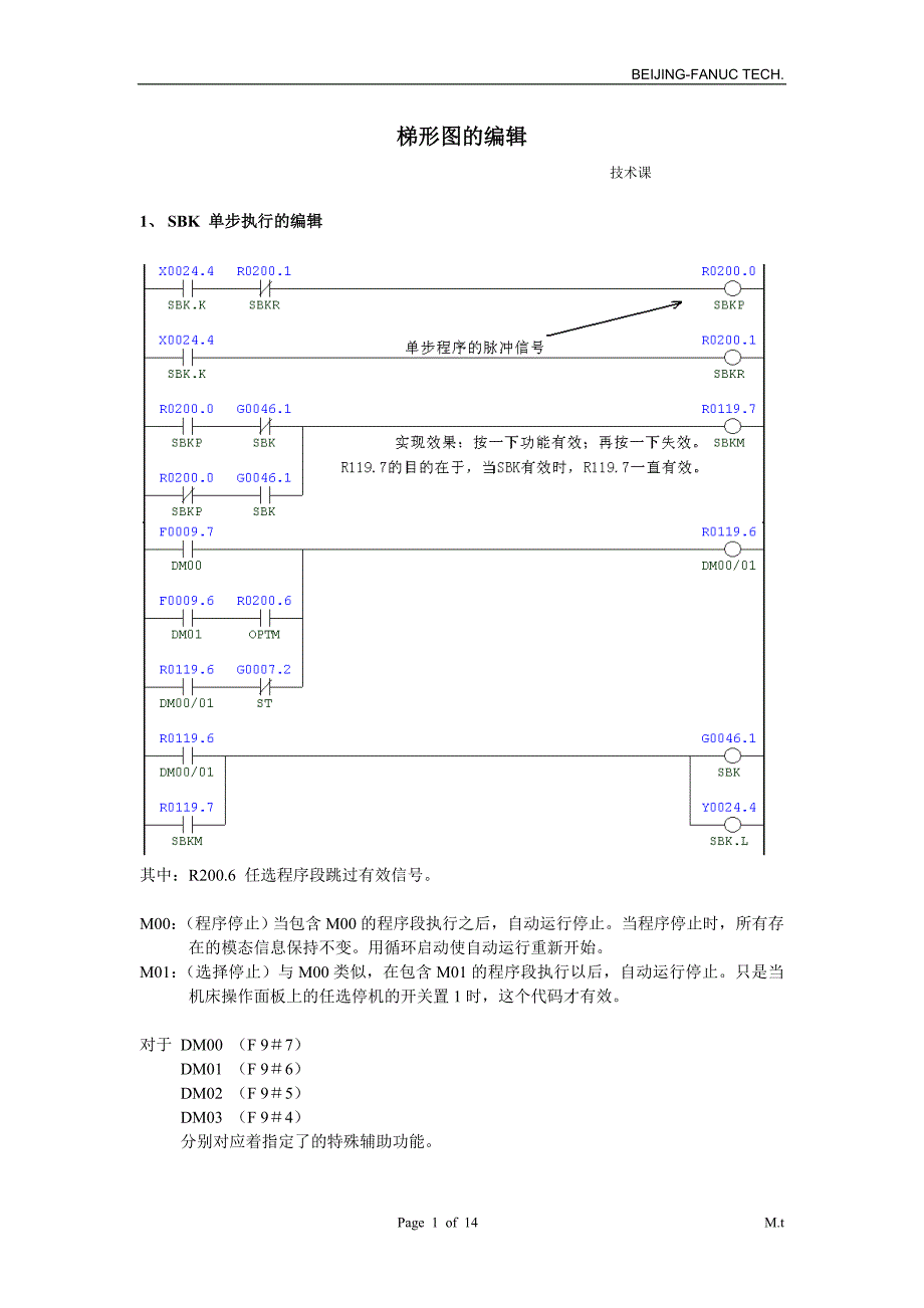FANUC-梯形图功能实现_第1页