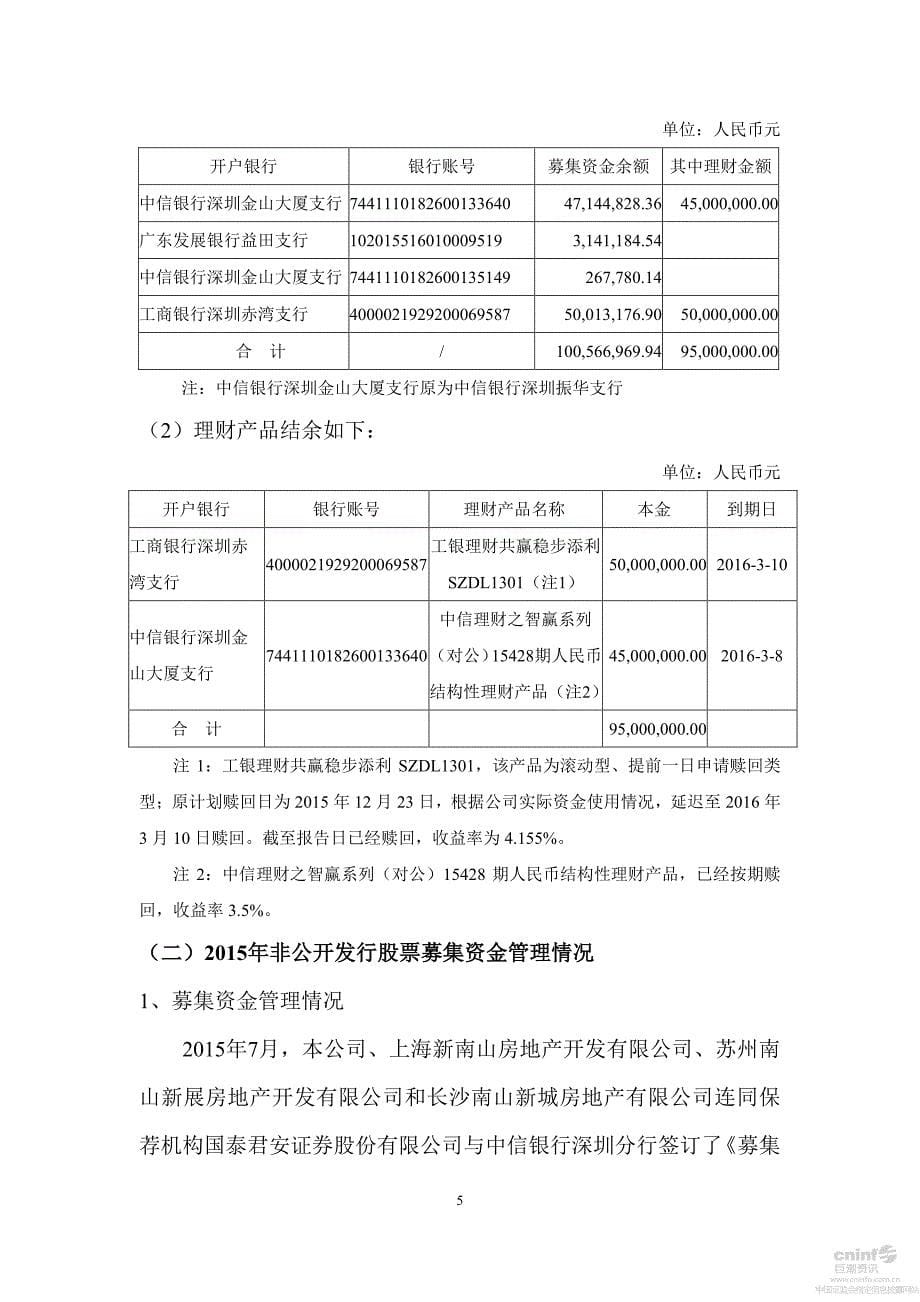 深圳市新南山控股（集团）股份有限公司_第5页